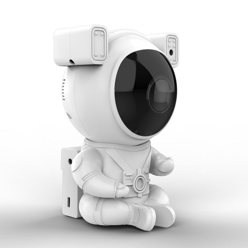 Bluetooth Music Sitting Astronaut Star Projection Light Laser Projection Atmosphere Night Light