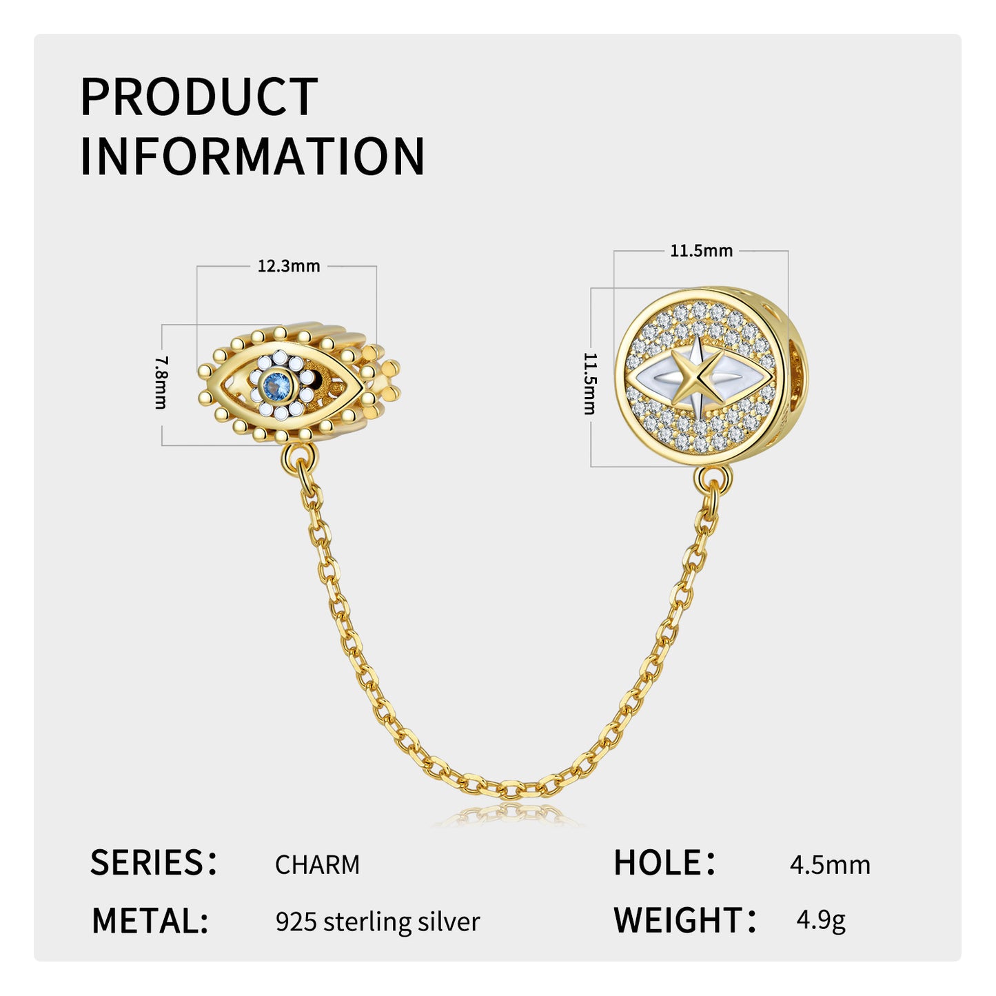 Liumangxing Anti Slip Diy Beaded Bracelet S925 Silver Accessories