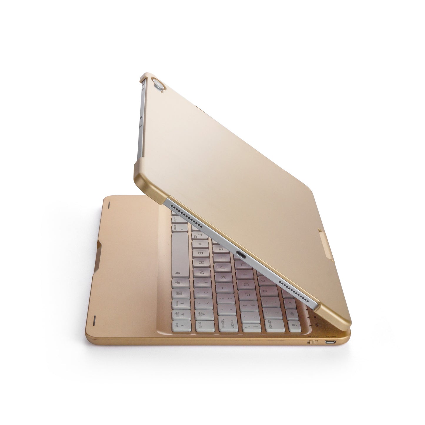12.9 Inch Wireless Backlit Touch Rotary Bluetooth Keyboard