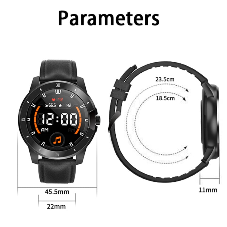 MX12 1.3 inch IPS Color Screen IP68 Waterproof Smart Watch, Support Bluetooth Call / Sleep Monitoring / Heart Rate Monitoring, Steel Strap