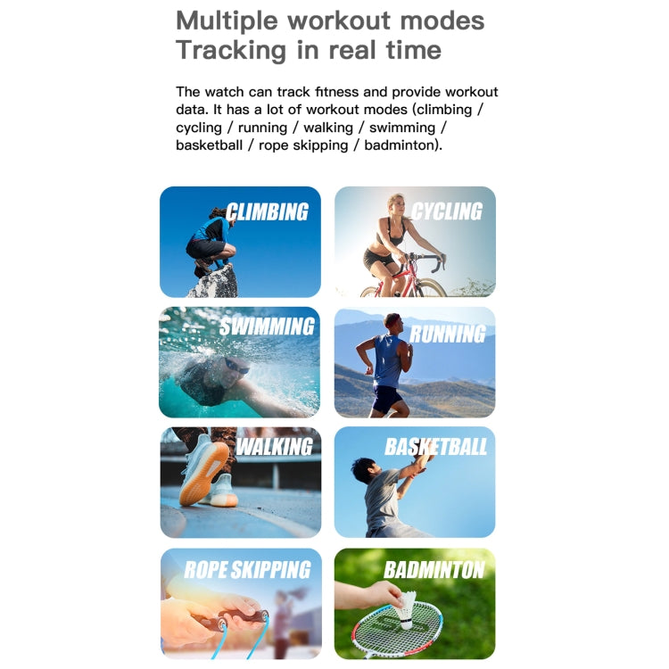 MX12 1.3 inch IPS Color Screen IP68 Waterproof Smart Watch, Support Bluetooth Call / Sleep Monitoring / Heart Rate Monitoring, Steel Strap