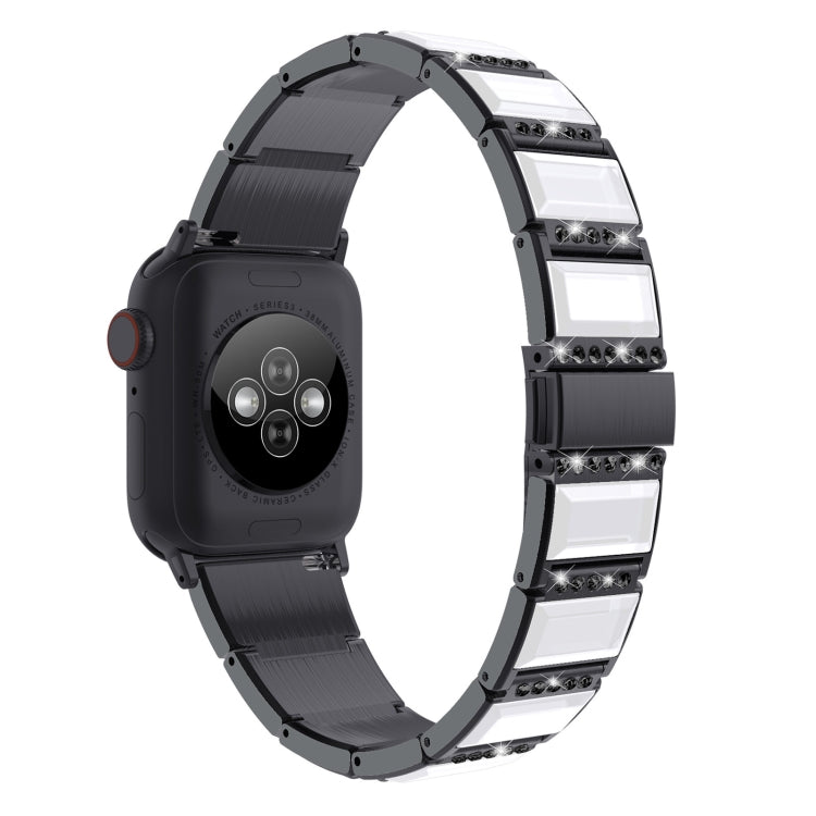 XingYao Series Two-tone Steel Strap, For Apple Watch Series 8&7 41mm / SE 2&6&SE&5&4 40mm / 3&2&1 38mm, For Apple Watch Series 7 41mm / & 6 & SE & 5 & 4 40mm, For Apple Watch Ultra 49mm / Series 8&7 45mm / SE 2&6&SE&5&4 44mm / 3&2&1 42mm