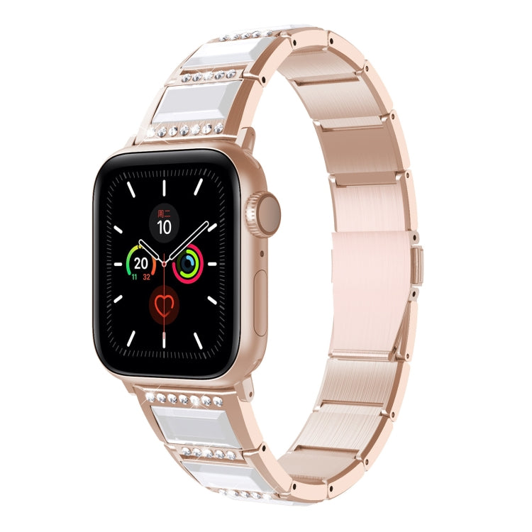 XingYao Series Two-tone Steel Strap, For Apple Watch Series 8&7 41mm / SE 2&6&SE&5&4 40mm / 3&2&1 38mm, For Apple Watch Series 7 41mm / & 6 & SE & 5 & 4 40mm, For Apple Watch Ultra 49mm / Series 8&7 45mm / SE 2&6&SE&5&4 44mm / 3&2&1 42mm