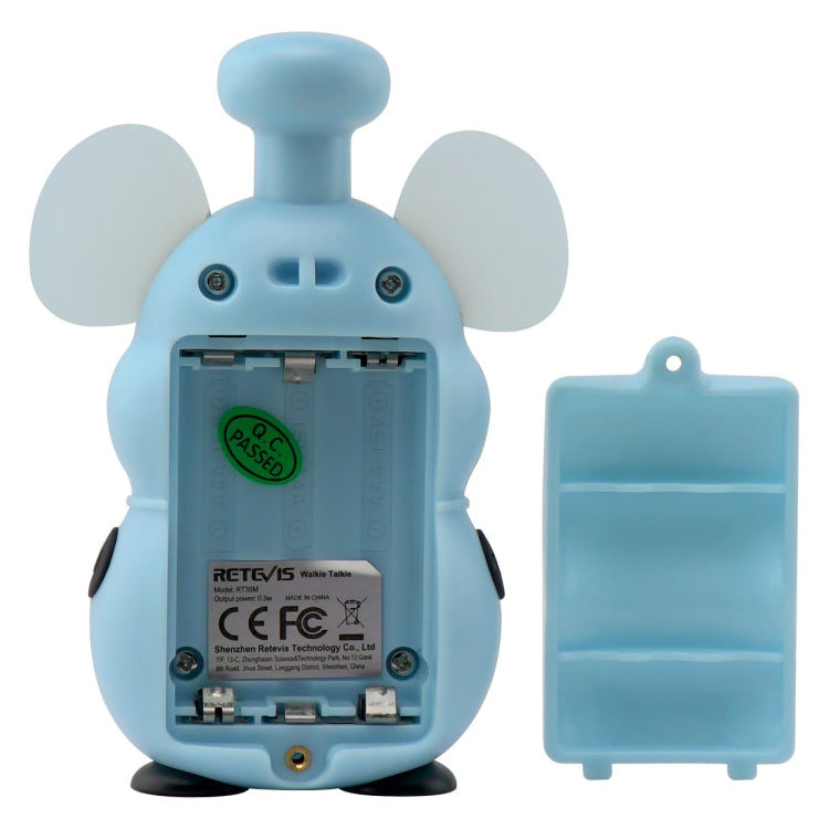 1 Pair RETEVIS RT30M 0.5W EU Frequency PMR446 1CH Mouse Shape Children Handheld Walkie Talkie, RT30M,EU Frequency