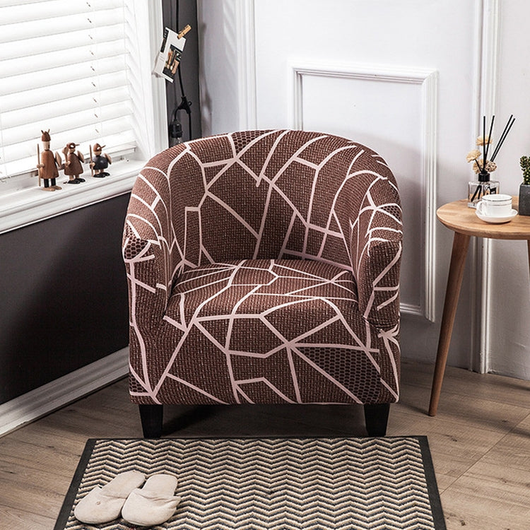 Elastic All-inclusive Single Semicircle Printed Sofa Cover, Style Grey, Grey Space, Coffee), Golden Years, Beige, Forest Story, Call of the Times, Dimension, A Prosperous, Forever, Cloud Clear