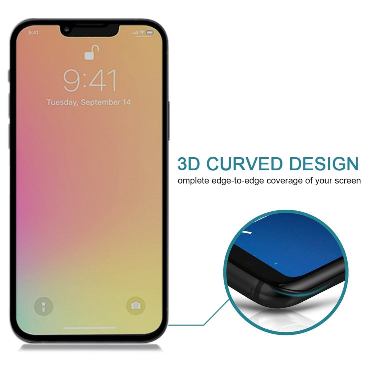 For iPhone 16e / 13 / 13 Pro 25pcs Anti-peeping Plasma Oil Coated High Aluminum Wear-resistant Tempered Glass Film, For iPhone 13 mini (25pcs), For iPhone 16e / 14 / 13 / 13 Pro (25pcs), For iPhone 14 Plus / 13 Pro Max
