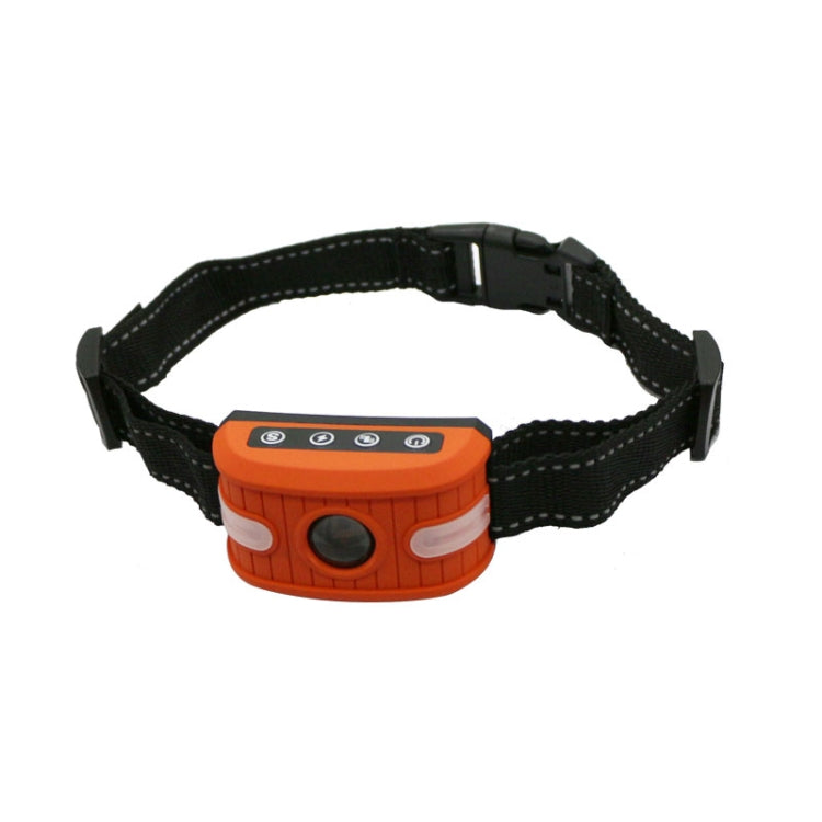 RC-302B Pet Bark Stopper Electric Shock Dog Training Collar Anti-interference Stop Calling Device, RC-302B (Orange)
