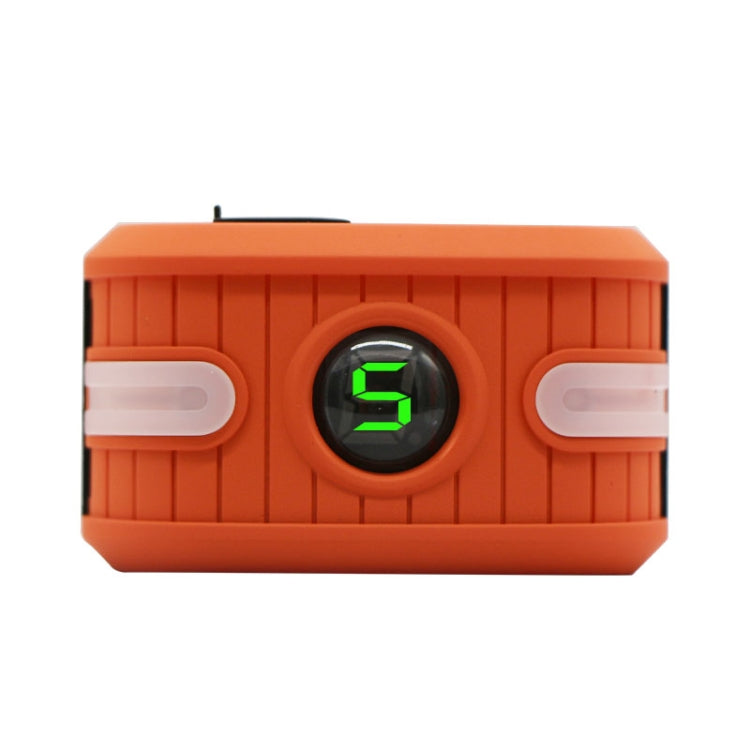 RC-302B Pet Bark Stopper Electric Shock Dog Training Collar Anti-interference Stop Calling Device, RC-302B (Orange)