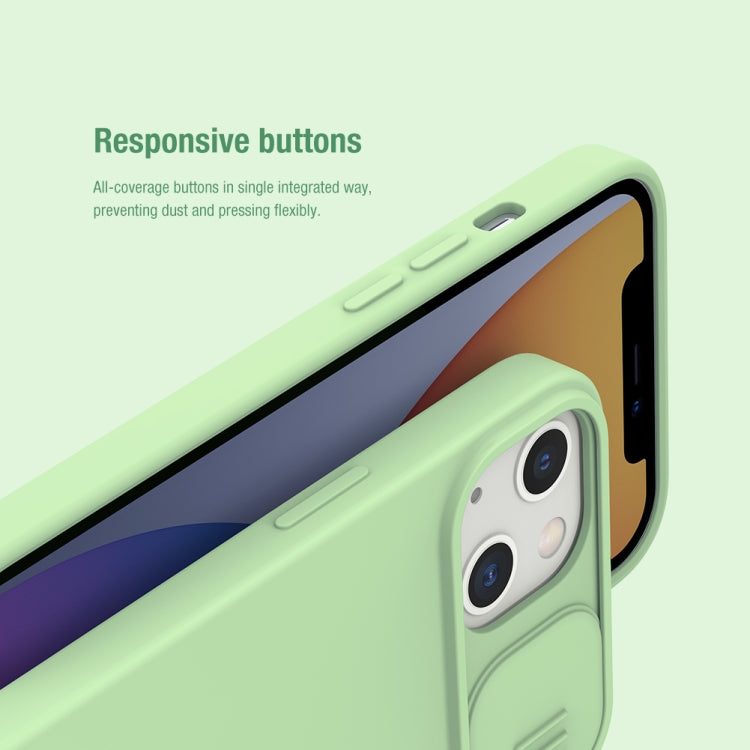 NILLKIN CamShield MagSafe Magnetic Liquid Silicone + PC Full Coverage Case, For iPhone 13, For iPhone 13 Pro