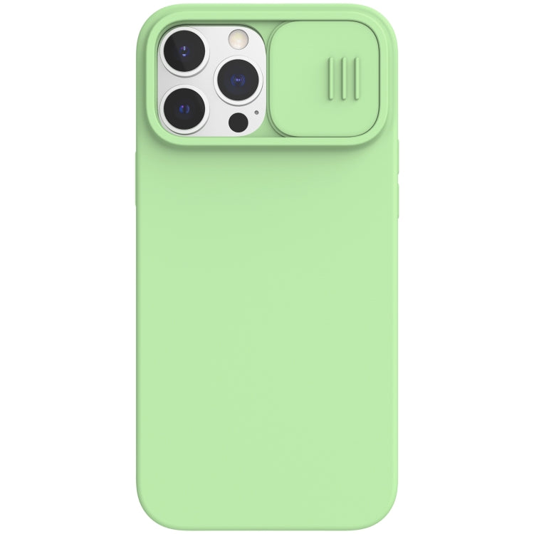 NILLKIN CamShield MagSafe Magnetic Liquid Silicone + PC Full Coverage Case, For iPhone 13, For iPhone 13 Pro