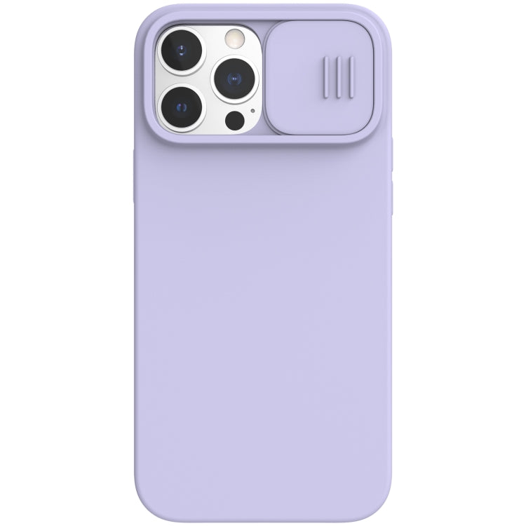 NILLKIN CamShield MagSafe Magnetic Liquid Silicone + PC Full Coverage Case, For iPhone 13, For iPhone 13 Pro
