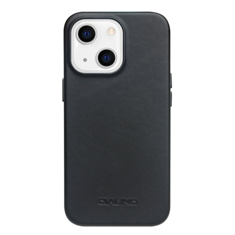 QIALINO Nappa Cowhide MagSafe Magnetic Protective Case, For iPhone 13, For iPhone 13 Pro, For iPhone 13 Pro Max, For iPhone 13 mini