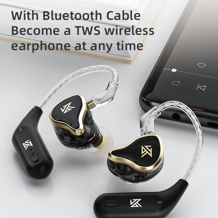 KZ ZAS 16-unit Ring Iron In-ear Wired Earphone,, ZAS Mic Version(White), ZAS Mic Version(Black), ZAS Standard Version(White), ZAS Standard Version(Black)