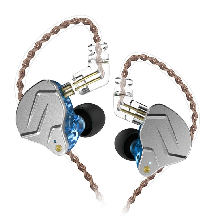 KZ ZSN Pro Ring Iron Hybrid Drive Metal In-ear Wired Earphone,, ZSN Standard Version(Purple), ZSN Mic Version(Grey), ZSN Mic Version(Blue), ZSN Mic Version(Purple), ZSN Standard Version(Grey), ZSN Standard Version(Blue)