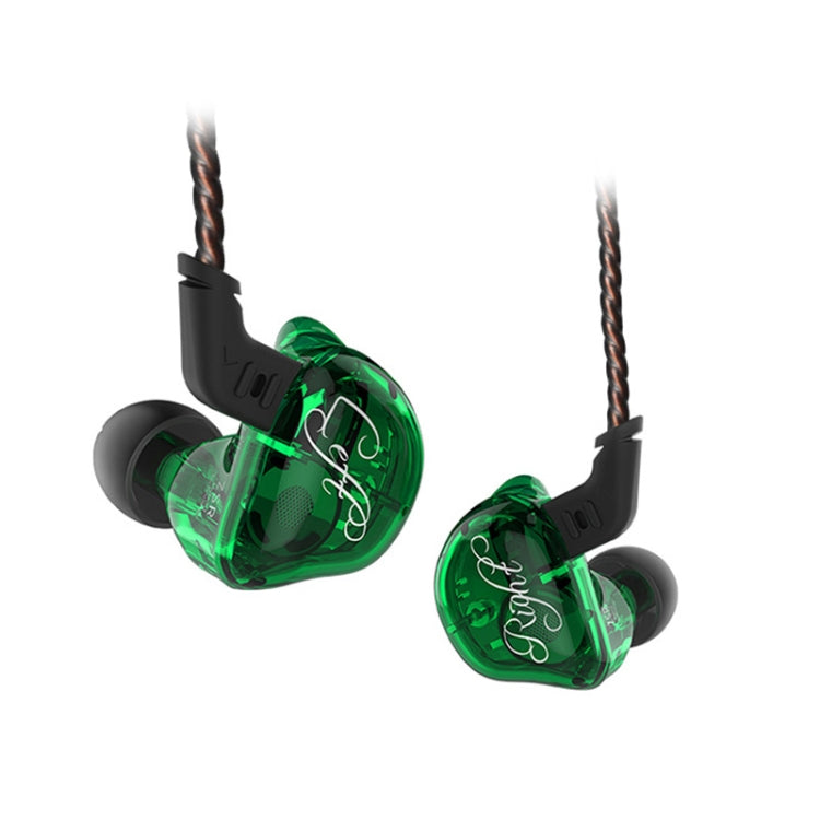 KZ ZSR 6-unit Ring Iron In-ear Wired Earphone,, ZSR Mic Version(Red), ZSR Mic Version(Green), ZSR Standard Version(White), ZSR Standard Version(Black), ZSR Standard Version(Red), Standard Version(Green), ZSR Mic Version(White), ZSR Mic Version(Black)