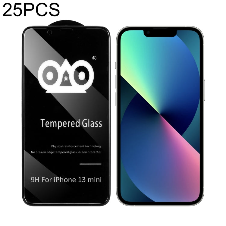 25 PCS Shockproof Anti-breaking Edge Airbag Tempered Glass Film, For iPhone 13 mini (25pcs), For iPhone 13 / 13 Pro (25pcs), For iPhone 13 Pro Max (25pcs)