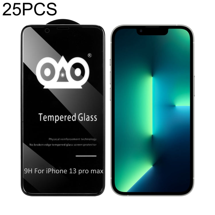 25 PCS Shockproof Anti-breaking Edge Airbag Tempered Glass Film, For iPhone 13 mini (25pcs), For iPhone 13 / 13 Pro (25pcs), For iPhone 13 Pro Max (25pcs)