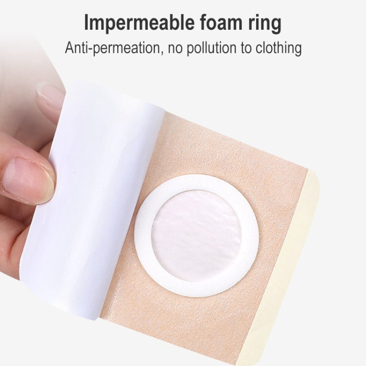 100 PCS 042 Spunlace Non-woven Stickers Anti-osmosis Three-volt Belly Button Plaster, 5x5x1.5cm, 6x6x2cm, 7x7x3cm, 8x8x4cm