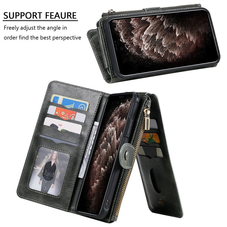 Retro Multifunctional Horizontal Flip PU Leather Case with Card Slot & Holder & Wallet & Photo Frame, For iPhone 11 Pro, For iPhone 11, For iPhone 11 Pro Max