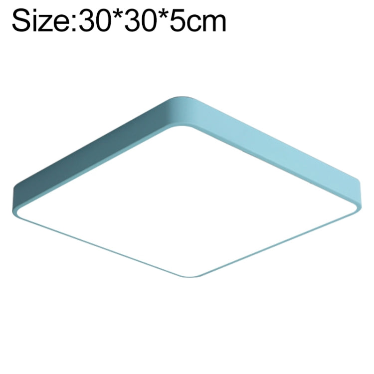 Macaron LED Square Ceiling Lamp, 3-Colors Light, 30cm, 40cm, 50cm, 60cm