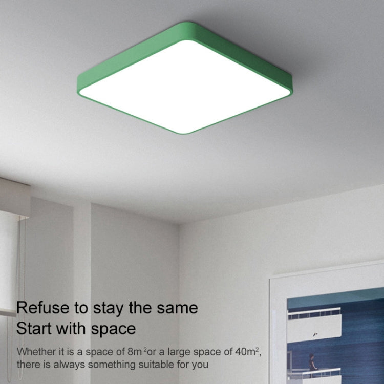 Macaron LED Square Ceiling Lamp, 3-Colors Light, 30cm, 40cm, 50cm, 60cm