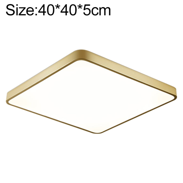 Macaron LED Square Ceiling Lamp, 3-Colors Light, 30cm, 40cm, 50cm, 60cm
