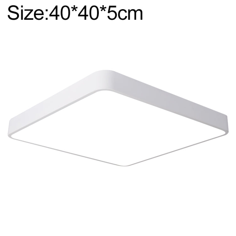 Macaron LED Square Ceiling Lamp, 3-Colors Light, 30cm, 40cm, 50cm, 60cm