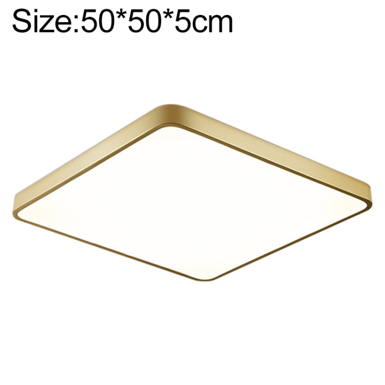 Macaron LED Square Ceiling Lamp, 3-Colors Light, 30cm, 40cm, 50cm, 60cm