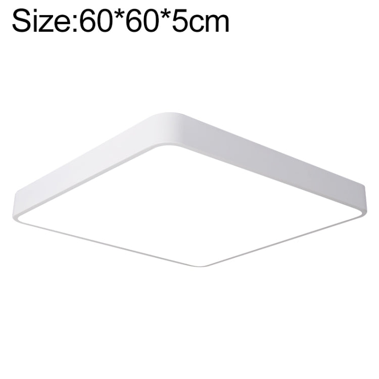 Macaron LED Square Ceiling Lamp, 3-Colors Light, 30cm, 40cm, 50cm, 60cm