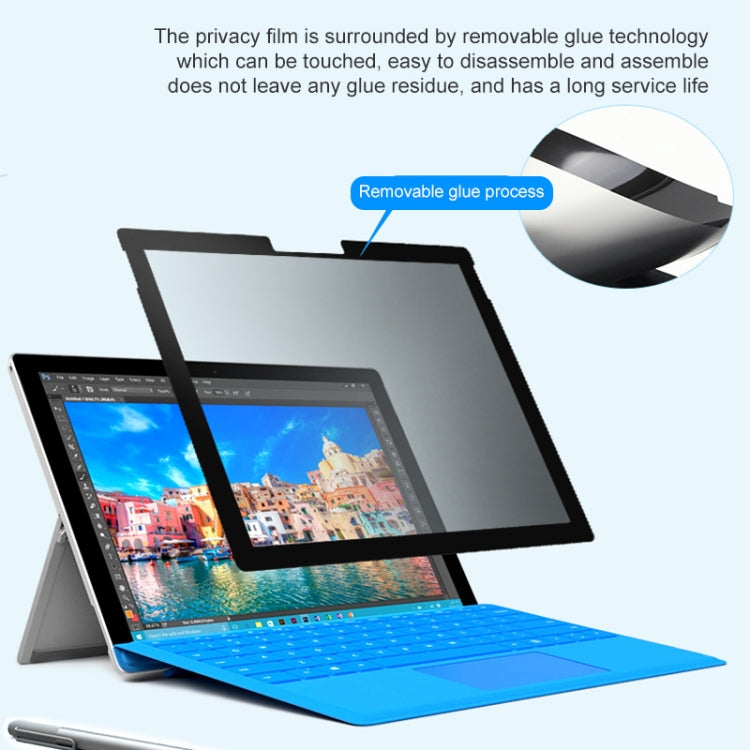 Laptop Frame Glue Anti-peeping Film, For MicroSoft Surface Pro 4 / 5 / 6 / 7+, For MicroSoft Surface Book 1 / 2 / 3, For MicroSoft Surface Go 1 / 2 / 3, For MicroSoft Surface Laptop 1 / 2 / 3, For MicroSoft Surface Pro 8, For MicroSoft Surface Pro 3