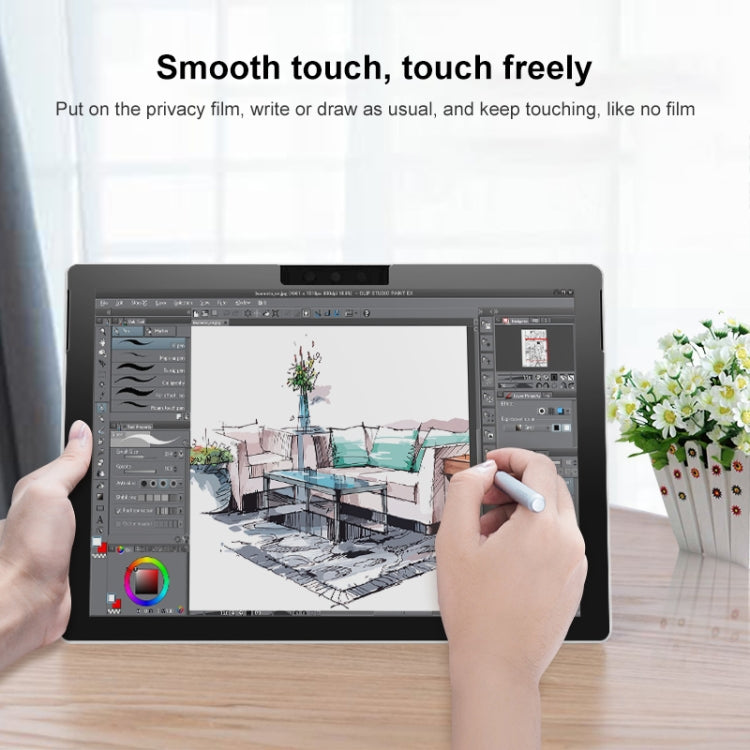 Laptop Frame Glue Anti-peeping Film, For MicroSoft Surface Pro 4 / 5 / 6 / 7+, For MicroSoft Surface Book 1 / 2 / 3, For MicroSoft Surface Go 1 / 2 / 3, For MicroSoft Surface Laptop 1 / 2 / 3, For MicroSoft Surface Pro 8, For MicroSoft Surface Pro 3