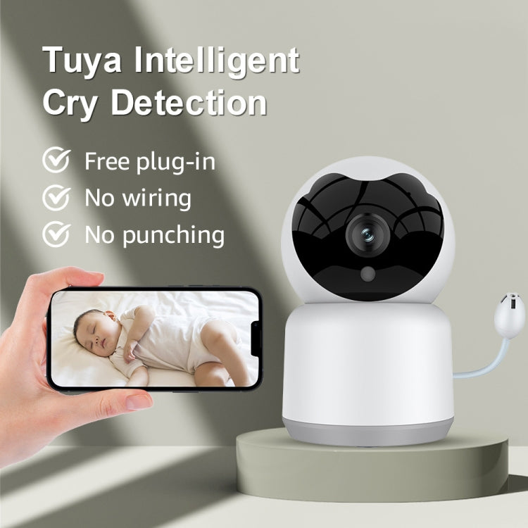 YT51 1920x1080 Home Baby Wireless Camera, Support Infrared Night Vision / Baby Crying Detection,, UK Plug, with Temperature, AU Plug, with Temperature