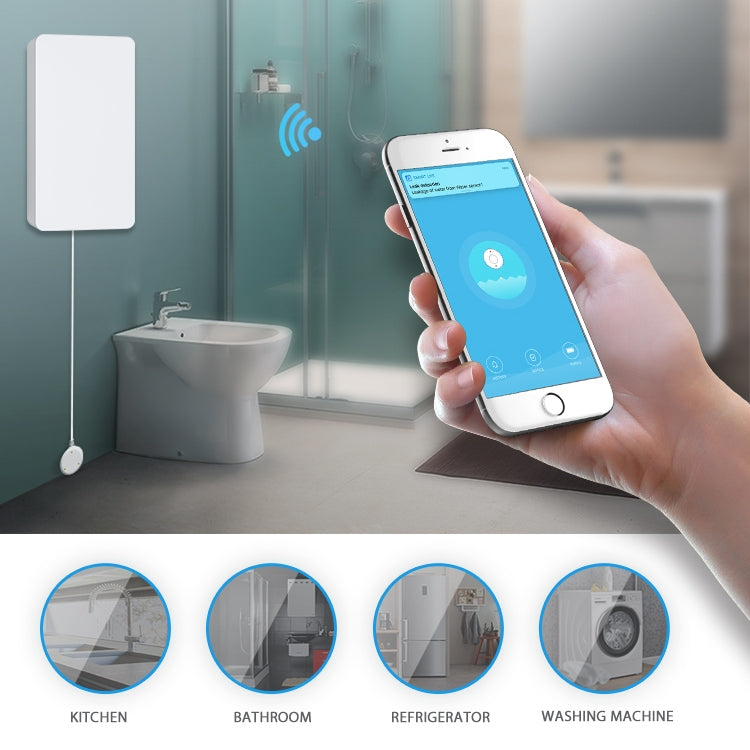NEO NAS-WS05W WiFi Water Sensor & Flood Sensor, WS05W WiFi Flood Detector
