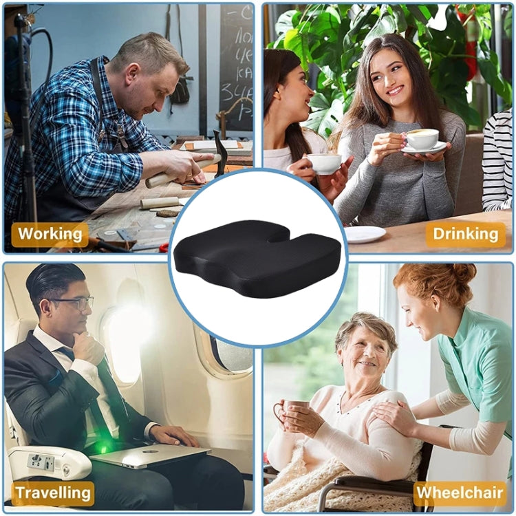 Soft U-shaped cushion Ergonomic Seat, Mesh Style
