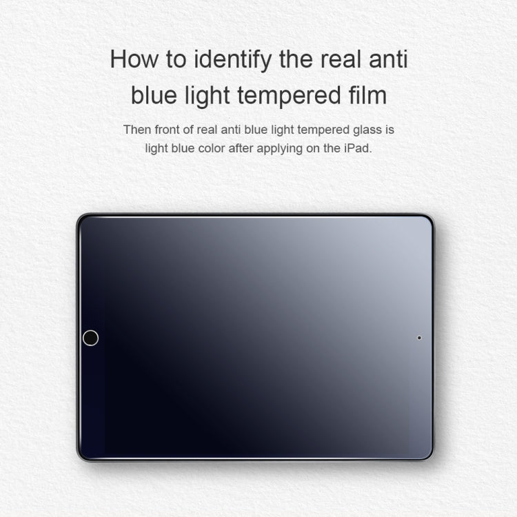 NILLKIN V+ Series 0.33mm 4H Anti-blue Ray Tempered Glass Film, For iPad 10.2