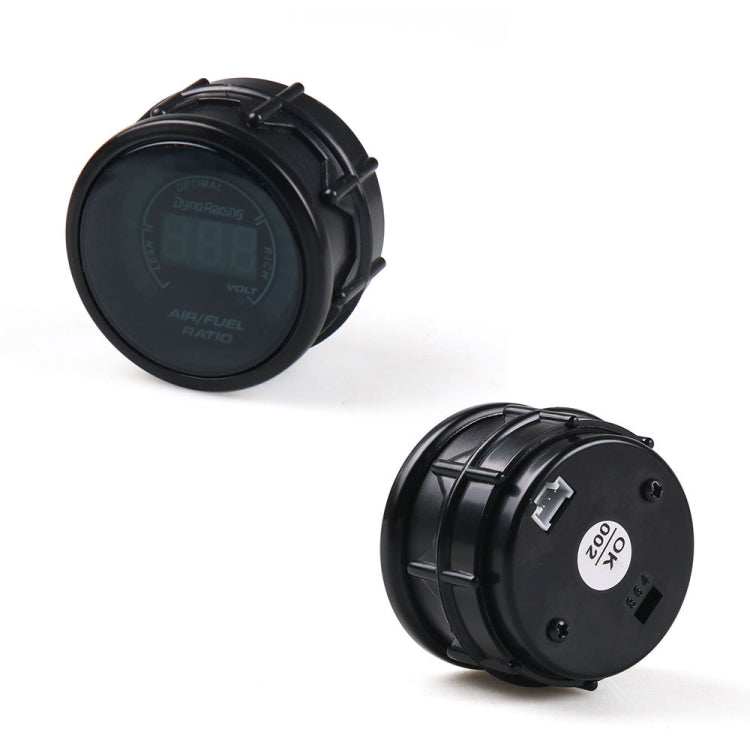 52mm 12V AFR Universal Car Digital Analog Meter Air Fuel Ratio Gauge, Air Fuel Ratio Gauge