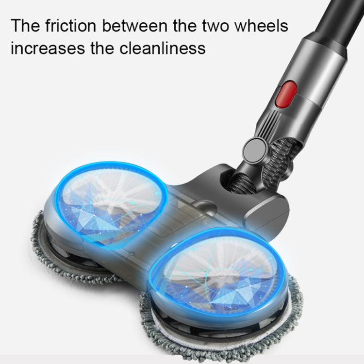 X004 Electric Mop Head Wet Towing Household Floor Cleaning Head with Water Tank, For Dyson V7 / V8 / V10 / V11