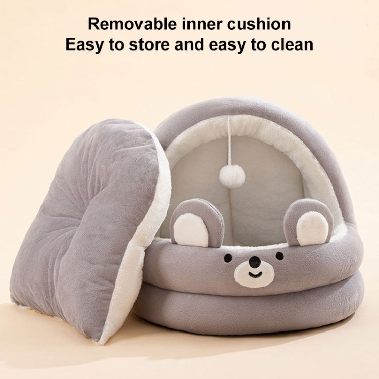 Semi-enclosed Cradle Pet Cat Bed Dog Kennel Pad Pet Supplies, S, M, L