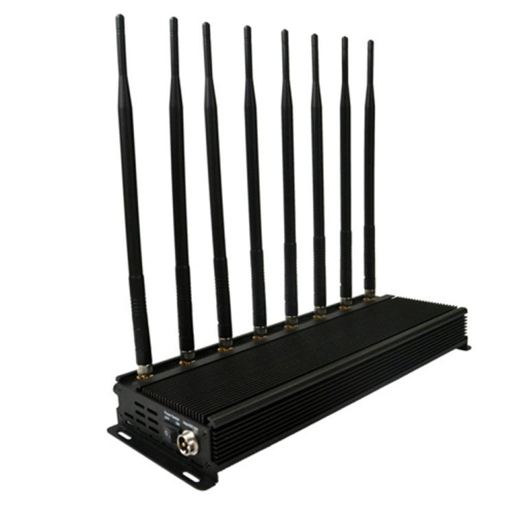 JAX-101C-8 2G 3G 4G WiFi Phone Signal Jammer with 8 Antennas, JAX-101C-8