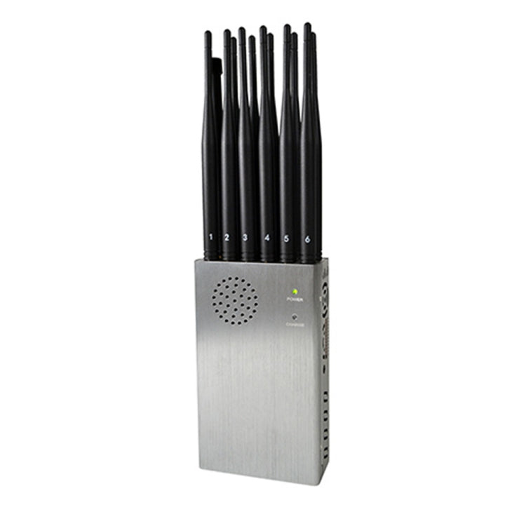 JAX-121A-12B 2G/3G/4G/WIFI/GPS/LOJACK Mobile Signal Jammer with Remote Control, JAX-121A-12B