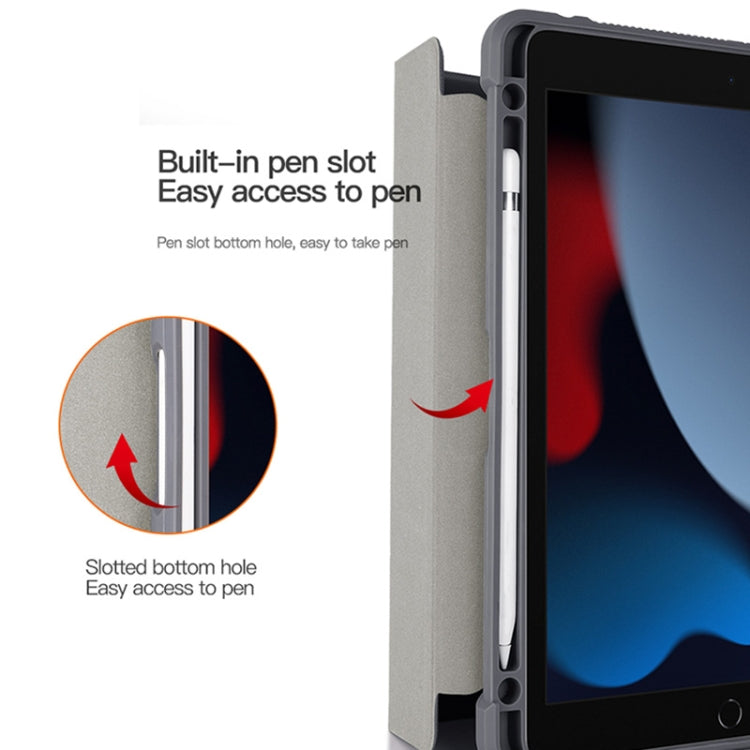 3-fold TPU Acrylic PC Smart Leather Tablet Case For iPad Pro 11 2018 / 2020 / 2021 / Air 10.9 2020 / Air 10.9 2022 , For iPad Pro 11 2018 / 2020 / 2021