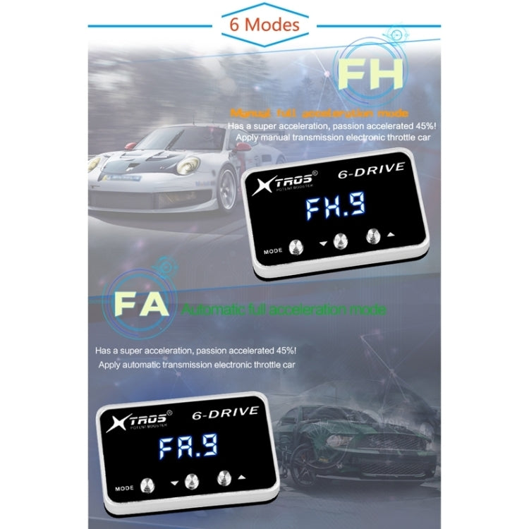 TROS TS-6Drive Potent Booster Electronic Throttle Controller, For Hyundai Elantra 2016-