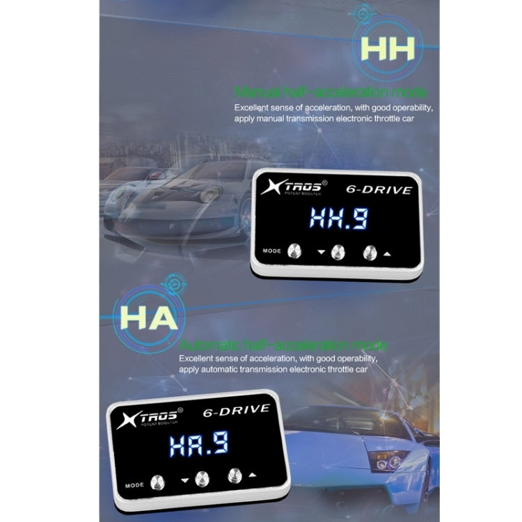 TROS TS-6Drive Potent Booster Electronic Throttle Controller, For Hyundai Elantra 2016-