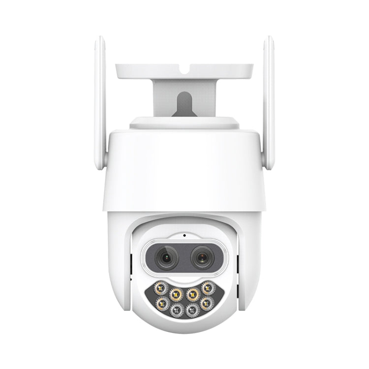 QX82 400W Dual Screen Dual Channel Synchronous Monitoring IP Camera, AU Plug, US Plug, EU Plug, UK Plug