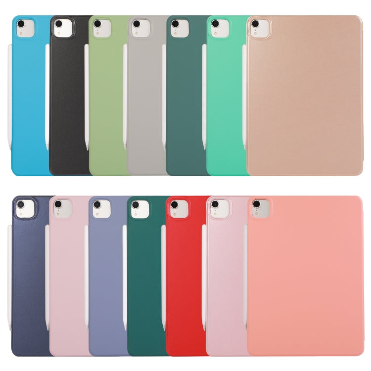 For iPad Air 13 2024 / 2025 / Pro 12.9 2020 Active Buckle Magnetic PU Leather Tablet Case With Holder & Sleep / Wake-up Function, For iPad Air 13 2024 / Pro 12.9 2020