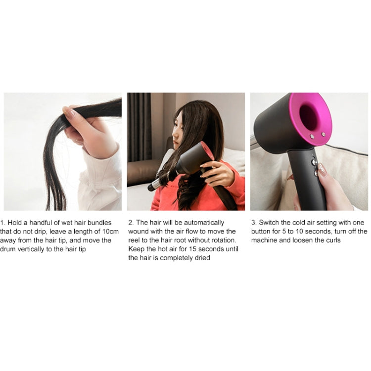 Hair Curling Roller for Dyson Hair Dryer HD01 / HD02 / HD03 / HD04 / HD08, Single Clockwise