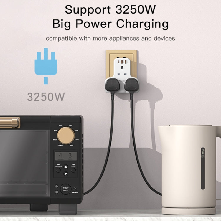 Yesido MC-15 PD+QC 3.0 3250W Home High Power Fast Charging Socket, MC-15