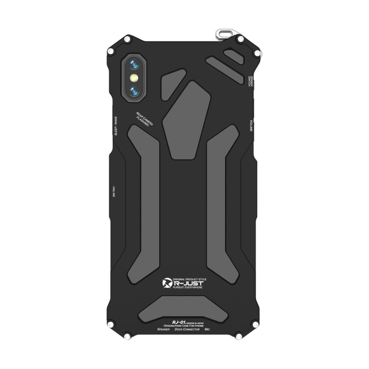 R-JUST Shockproof Dustproof Armor Metal Protective Case, For Samsung Galaxy S10 5G, For Samsung Galaxy S20+ 5G, For Samsung Galaxy S20 Ultra 5G, For Samsung Galaxy Note9, For Samsung Galaxy S8, For Samsung Galaxy S8+, For iPhone SE 2022 / SE 2020 / 8 /...