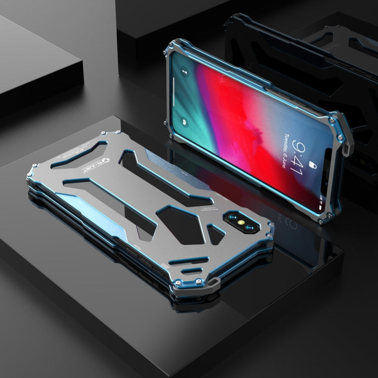 R-JUST Shockproof Dustproof Armor Metal Protective Case, For Samsung Galaxy S10 5G, For Samsung Galaxy S20+ 5G, For Samsung Galaxy S20 Ultra 5G, For Samsung Galaxy Note9, For Samsung Galaxy S8, For Samsung Galaxy S8+, For iPhone SE 2022 / SE 2020 / 8 /...
