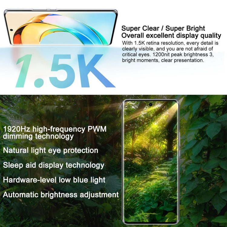 Honor X50 5G, 108MP Camera, 6.78 inch MagicOS 7.1.1 Snapdragon 6 Gen1 Octa Core up to 2.2GHz, Network: 5G, OTG, Not Support Google Play, 8GB+128GB, 8GB+256GB, 12GB+256GB, 16GB+512GB